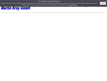 Tablet Screenshot of ingenieurbuero-krey.de